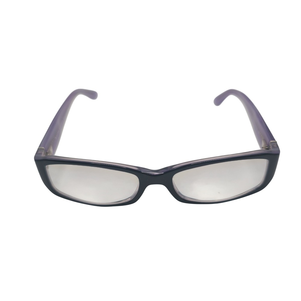 Ralph Lauren Eyeglasses Womens 50mm Purple RL 6018 Rectangle Acetate Italy E-44